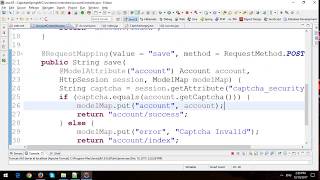 Captcha in Spring MVC Framework