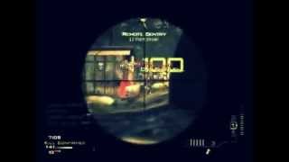 MW3 7 man sniper multi kill