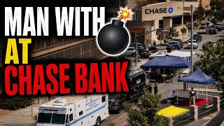 🔴LIVE - BREAKING CHASE BANK BOMB THREAT WITH HOSTAGES OVER CPS CASE - BAKERSFIELD CA - 06/02