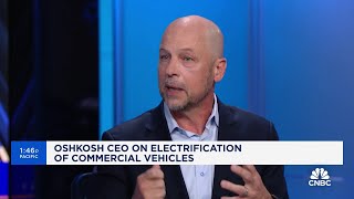 Oshkosh CEO talks electrifying USPS fleet