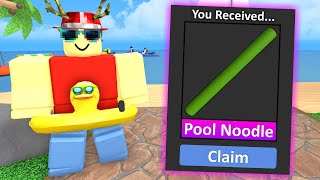 Summer Godly in Roblox Murder Mystery 2?! (POOL NOODLE)