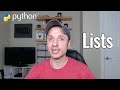 Beginner Python #4.1 - Data Structures - Lists