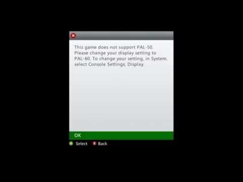 Xbox360 PAL-60 guide Xbox360 PAL-60 guide