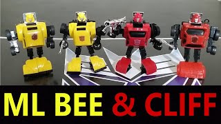 Takara Tomy Missing Link C-03 04 G1 Highly Movable Bumblebee \u0026 Cliffjumper Japan Version