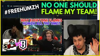 Humzh Honest Opinion On Nemesis Reaction To Ruddy Sack Drama After Lost Games | League of Legends