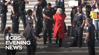 Jane Fonda arrested at climate change protest