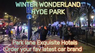 WINTER WONDERLAND 2 xmas season  || HYDE PARK CHRISTMAS TOUR || LONDON CHRISTMAS LIGHTS