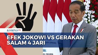 Efek Jokowi Vs Gerakan Salam 4 Jari, Pengamat Blak-Blakan Sebut Mana yang Lebih Efektif