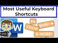 Most Useful Microsoft Word Keyboard Shortcuts