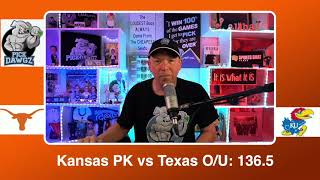 Kansas vs Texas 3/12/21 Free College Basketball Pick and Prediction CBB Betting Tips