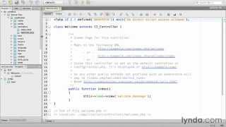 Creating a static page controller CodeIgniter PHP - part07