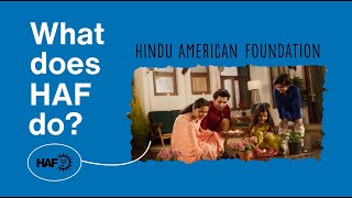 What does the Hindu American Foundation do?