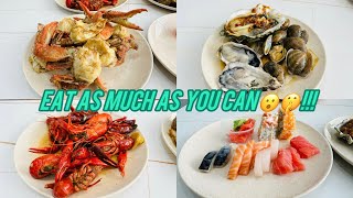 GRAND OPENING ALL YOU CAN EAT CRAB SEAFOOD \u0026 SUSHI BUFFET @ YUMMY BUFFET \u0026 GRILL CITRUS HEIGHTS CA!