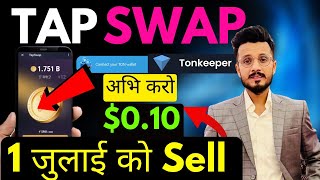 Tapswap Price $0.10 || Tapswap Token Withdrawal || Tapswap News Today #tapswap