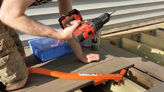 ultradeck hidden fastener system decking screws. Decking clips. Inspire boards. Menards.