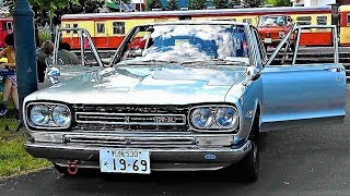 1969 NISSAN SKYLINE GT-R (PGC10)  日産・スカイライン GT-R  PGC10型【4K】