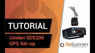 Uniden SDS200 GPS Set-Up | Tutorial