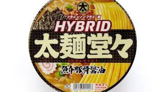 No.4728 日清食品　HYBRID太麺堂々　魚介豚骨醤油