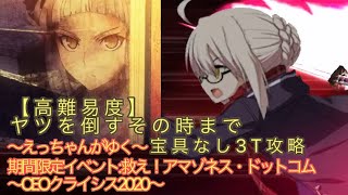 【FGO】えっちゃんがゆく ～ヤツを倒すその時まで～宝具なし3ターン攻略