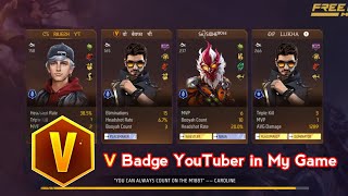V BADGE YOUTUBER IN OUR OPPONENT CART 🤯 क्या हमारा BOOYAH HOGA? #shorts