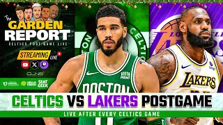 LIVE: Celtics vs Lakers Postgame Show | Garden Report