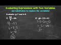 how to evaluate expressions with variables a mini course math with mr. j