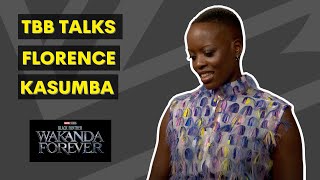 Florence Kasumba Talks ... Black Panther Wakanda Forever | TBB Talks