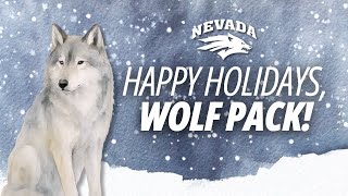Happy Holidays Wolf Pack