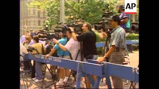USA: NEW YORK: BOMBING SUSPECT PROTESTS HIS INNOCENCE