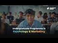 Masters' Union Undergraduate Programme in Psychology and Marketing