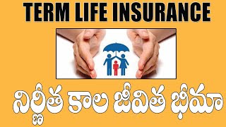 #Term Life Insurance meaning - In Telugu || #Vijay Azmeera || నిర్ణిత కాల జీవిత భీమా పాలసీ  ||