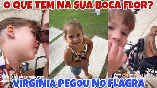 ❤️VIRGÍNIA FONSECA PEGA FLORZINHA NO FLAGRA COM A BOCA CHEIA DE DOCE❤️