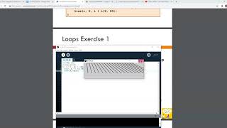 Loops Exercise 1 - Boardwalk using Processing