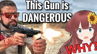 😱HOW DANGEROUS?!😱VTuber Reacts to The Sub-Machine Gun That Kills Its Owners - Brandon Herrera