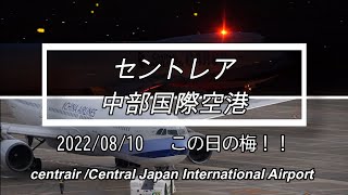 2022年8月10日の風景・この日の梅！！　China Airlines!【セントレア】【中部国際空港】【centrair・Chubu Japan International Airport】