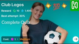 Club Logos Quiz Answer | HICH App | Earn in Pound | Joining Link Available in Description