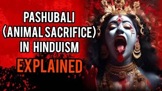 Why are Animas sacrificed to The Devi? #hinduism #ancientindia #kali