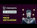 Primobots 3D Avatars • Neos Metaverse Tutorial