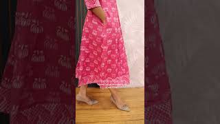 Yeame Cotton Anarkali Kurti