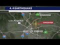 Earthquake strikes Los Angeles near Highland Park