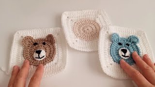 Ayıcıklı bebek battaniyesi yapımı (1.BÖLÜM) 🐻🐻 making a teddy bear baby blanket