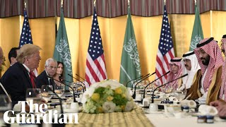Donald Trump says the Saudi crown prince is doing a 'spectacular job'