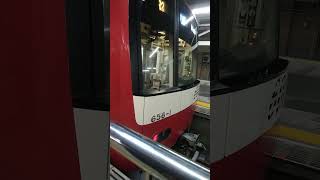 京急600形656編成　普通小島新田行き　京急川崎駅にて