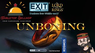 Unboxing: EXIT the Game - The Lord of the Rings, Shadows Over Middle Earth (No Spoilers!)