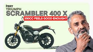 Triumph Scrambler 400 X 2026: 350 is better than 400? | MotorInc First