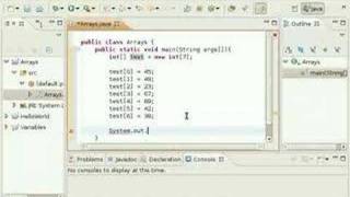 Java Video Tutorial 5: How to use Arrays (Pt 1 of 2)