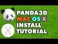 Install Panda3D on macOS - Python 3D Game Engine Tutorial