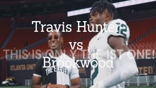 Travis Hunter vs Brookwood Highlights 2023 #travishunter #brookwood #highlights #deestroying