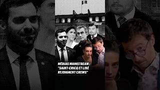 MÉDIAS MAINSTREAM : SAINT-CRICQ ET LIBÉ REJOIGNENT CNEWS