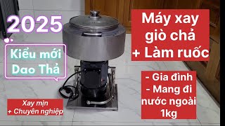 Cập nhật máy xay giò chả làm ruốc 2 lớp 1kg DAO THẢ tiện dụng 2025